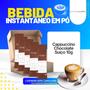 Imagem de Sachês instantâneos Cappuccino chocolate suíço 10g D'Capri caixa com 100 unidades
