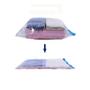 Imagem de Saco à Vacuo Para Roupas Viagem Edredom Cobertor Fronha Lençóis Travesseiros Toalha Grande Plástico Comprimir Hermético