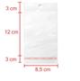 Imagem de Saco Adesivado com Solapa e Furo 8,5x12+3 BOPP - Transparente