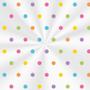 Imagem de Saco Adesivado Decorado com Aba - Dots Colors - 100 unidades - Cromus - Rizzo