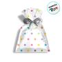 Imagem de Saco Adesivado Decorado com Aba - Dots Colors - 100 unidades - Cromus - Rizzo