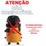 Imagem de Saco Aspirador de Pó Electrolux Descartável GT30N Mod. Novo Refil Compatível Eletrolux com bocal de encaixe 45 mm com 03