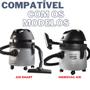Imagem de Saco Aspirador de Pó Electrolux Descartável Hidrovac A10 Refil Compatível com bocal de encaixe 65 mm com 06Unid.