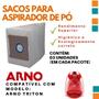 Imagem de Saco aspirirador de pó com 6 unidades ARNO modelo TRITON