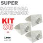 Imagem de Saco Coletor de Pó Aspirador Lavor Vac22 Kit c/06 Refil