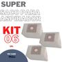 Imagem de Saco Coletor De Pó P/ Aspirador Philco Ph1400 Max - Kit c/06 Refil Compatível Descartável