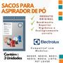 Imagem de Saco de Aspirador Electrolux Neo 09 10 11 16, Listo, Pet Lover 3 Unidades Limpeza diária