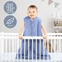 Imagem de Saco de Dormir Bebê BSTOPPT - 2 Peças - Lã com Pelúcia - 1,5 a 12 Meses