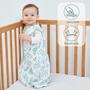 Imagem de Saco de Dormir Bebê Yoofoss (6-12 Meses) - 100% Algodão, 0,5 TOG - Pacote com 3