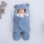 Imagem de Saco de Dormir Cobertor pra Bebe Ursinho Recém-nascido