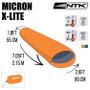 Imagem de Saco de dormir NTK do tipo sarcófago ultracompacto de temperaturas 5C à 8C super leve e compacto com capuz Micron X-Li