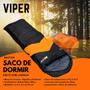 Imagem de Saco De Dormir Viper Nautika C/ Capus 5 A 12ºc Preto Laranja