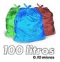 Imagem de Saco De Lixo 100 Litros Colorido Otimo Preco