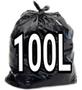Imagem de Saco De Lixo 100 Litros Reforçado 100 Unidades Fabricante