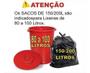 Imagem de Saco De Lixo 200 Litros Preto Extra Reforçado 100 Unid