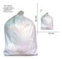 Saco De Lixo 30 Litros Reforçado Branco - 100 Unidades - HIGIPACK Imagem de Saco De Lixo 30 Litros Reforçado Branco - 100 Unidades