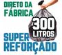 Imagem de Saco De Lixo 300 Litros 100 Un Preto Super Reforçado