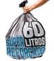 Imagem de Saco De Lixo 60lts Boca Larga Super Reforçado C/5 Kg