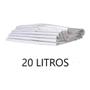 Imagem de Saco De Lixo Branco 20 Litros - Pacote Com 100 Und.