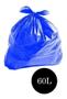 Imagem de Saco De Lixo Comum Azul 60lts Pct C/100 Un