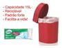 Imagem de Saco de Lixo Embalixo 15 Litros - Kit com 150 Sacos