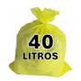 Imagem de SACO DE LIXO ESPECIAL 40L 45X55CM BAY PLASTIC - Amarelo C/ 200un