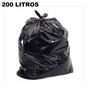 Imagem de Saco de lixo - preto - 200 litros - p10 - 100 unidades