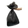 Saco De Lixo Preto Reforçado 60 Litros - Pacote 100 Und. - Ecologia Imagem de Saco De Lixo Preto Reforçado 60 Litros - Pacote 100 Und.