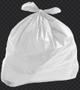Imagem de Saco De Lixo Reforçado Branco 100 Litros C/ 100 Unidades