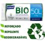 Imagem de Saco de Lixo Verde Reforçado Biodegradável c/ Citronela Repelente 50 litros DoBrasil