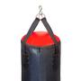 Imagem de Saco de pancada 120cm profissional vazio + luva de treino bate saco boxe - infantil