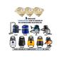 Imagem de SACO DESCARTAVEL ASPIRADOR ELECTROLUX (água E Pó) Cse10 70035078 A20810201 A10S 3 UND ORIGINAL AQP10