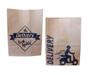 Imagem de Saco Kraft Para Delivery Sos Pp (17X10X24Cm) Com 50 Un.
