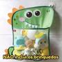 Imagem de Saco Organizador Brinquedos Banheiro Banho Dinossauro Bebe