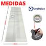 Imagem de Saco para Aspirador de Pó Electrolux Descartável A10N1 Mod. Novo com 03 unidades Bocal de Encaixe 45 mm