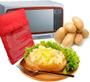 Imagem de Saco Para Assar Batata Forno Microondas Isolamento Térmico Cozinha Plástico Tempo Rápido Potato Frango Express Cozinhar