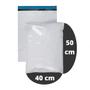 Imagem de Saco Plástico Lacre Sedex 40X50 Kit 300 Branco