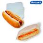 Imagem de Saco Plástico Picotado Hot Dog Cachorro Quente Bompack - 26x12cm  500 Unidades