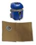 Imagem de Saco Refil Coletor Bag Cartucho Reutilizável Aspirador de Pó Electrolux Flex 1400 FlexN Flex Green FlexS Azul
