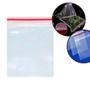 Imagem de Saco Saquinho Plástico Hermético Tipo Zip Lock N1 - 5x7cm - 500 Unidades