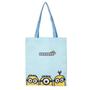 Imagem de SACOLA DE COMPRAS MODELO MINIONS TAMANHO 39x34 cm.