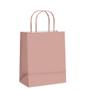 Imagem de Sacola de Papel G Rose Gold Fosco - 32x26,5x13cm - 10 unidades - Cromus - Rizzo Embalagens