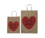 Imagem de Sacola Kraft Dia Das Maes Love Amor 17,5X8,5X21,5Cm 50 Un