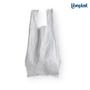 Imagem de Sacola Plástica Branca Fina Biodegradável Libreplast - 25x35cm - pct 1000 Unidades