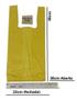 Imagem de Sacolas Amarelas 38x48cm Rioplastic - Kit com 1.000