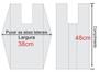 Imagem de Sacolas Amarelas 38x48cm Rioplastic - Kit com 1.000