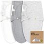 Imagem de Sacos de dormir Baby Swaddle KeaBabies de 0 a 3 meses, pacote com 3 unidades Cloud