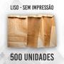 Imagem de Sacos Kraft Para Delivery - G (24x15x32) - 500 unidades - Sem Impresão - Liso