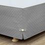 Imagem de Saia Box cama bau Queen Matelada Com Pingente