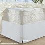 Imagem de Saia Box Casal King Matelada Box Bau Com Pingente Luxo Moderna Cama
